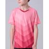 image5 Pack Boys Athletic Shirts Youth Activewear Dry Fit Tshirts for Kids Short Sleeve Tees Bulk Athletic Performance ClothingRedPinkRoyalLight BlueNeon Green
