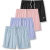Black/Pink/Blue/Lilac