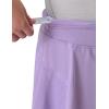 image3 Pack Girls Athletic Skirts with Builtin Shorts and Pockets Youth Kids Uniform Skorts Tennis Golf RunningNavyLavenderPeach Pink