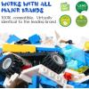 image570 PCS Robots Building for Kids  Build a Robot Construction Bricks Mecha Assembly Toys Vehicle Sets Compatible with Lego Gift for Boys Girls 612Police Station