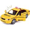 imageLiberty Imports Friction Powered Yellow Taxi Toy Car with Lights and Sounds  Push Car for Toddler and Children 95Inch