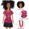 image12 Piece African American Black Toy Doll Playset 118quot Premium Fashion Diversity Dolls Variety Pack for Kids Girls Party Favors