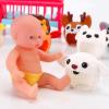 imageLiberty Imports 7inch My Sweet Mini Baby Doll with Animal Friends Theme Hats and Accessories Playset