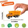 imageLiberty Imports Engineering Construction Toys Site Pretend Play Bucket Set  Variety Pack with Diecast Cars Trucks Tractor Equipment Vehicles Figures Signs Cones and Accessories