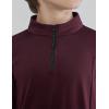 image3 Pack Boys Athletic Quarter Zip Pullover Shirts Lightweight Active Long Sleeve Jacket Tops with Thumb Holes for Youth KidsTealMaroonLight Gray