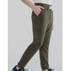 image3 Pack Boys Lightweight Jogger Pants Youth Athletic Sweatpants Kids Toddlers Clothes ApparelKhakiOliveDusty Blue