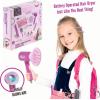 image18 PCS Girls Beauty Hair Salon Toy Kit with Hairdryer Straightener ampamp Styling Accessories Fashion Pretend Play Doll Stylist Set for Kids and Toddlers