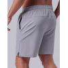 image3 Pack Mens 7quot Running Shorts with Compression Liner Pockets Athletic 2 in 1 Shorts for Workout Gym Quick DrySet 2