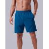 image3 Pack Mens 7quot Running Shorts with Compression Liner Pockets Athletic 2 in 1 Shorts for Workout Gym Quick DrySet 4