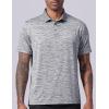 image3Pack Mens Golf Shirt Performance Sport Short Sleeve Moisture Wicking Dry Fit Golf Polo Active Shirts for MenGrayBlackMaroon