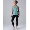 image5 Pack Womens Workout Tops Athletic Racerback Tank Tops for Women Mesh Sleeveless Shirts Yoga for Gym RunningTealKhakiOrangeCharcoalLight Blue