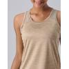image5 Pack Womens Workout Tops Athletic Racerback Tank Tops for Women Mesh Sleeveless Shirts Yoga for Gym RunningTealKhakiOrangeCharcoalLight Blue