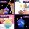 imageCreate Your Own Magic Sand Art Glitter Activity  Glow in the Dark Colored Custom Sand Kits for Kids  Includes 12 Bottles Funnels Sticks 60 Bags of Colorful Sand  DIY Arts and Crafts 24 Pack24 Pack