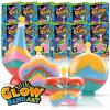 imageCreate Your Own Magic Sand Art Glitter Activity  Glow in the Dark Colored Custom Sand Kits for Kids  Includes 12 Bottles Funnels Sticks 60 Bags of Colorful Sand  DIY Arts and Crafts 24 Pack24 Pack