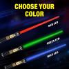 imageLiberty Imports 12 Pack LED Light Up Sabers Set  Fully Retractable Motion Sensitive Swords with FX Sound Effects for Kids and Adults Role Play