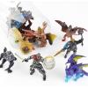 imageLiberty Imports 12 Pack Medieval Knights ampamp Fantasy Dragons Figurines Set  Mythical Creatures with Knights Dragons Wyvern Griffin and More  Mini Toy Figures for Kids