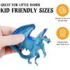 imageLiberty Imports 12 Pack Mythical Dragon Action Toy Figures Realistic Animal Collection Play Set Small Dragon Theme Party Favors ampamp Cake Toppers Toy for Kids
