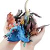 imageLiberty Imports 12 Pack Mythical Dragon Action Toy Figures Realistic Animal Collection Play Set Small Dragon Theme Party Favors ampamp Cake Toppers Toy for Kids