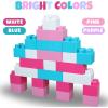 imageLiberty Imports 24 PCS Giant Building Blocks Starter Set for Toddlers Plastic Large Building Blocks for Kids Creative Play Big Stacking Bricks for Children Kids Primary ColorsPastel Colors