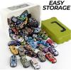 imageLiberty Imports 50Pack Pull Back Cars for Kids 164 Scale Mini Car Toys Bulk Metal Race Vehicles in Storage Bucket  Party Favors Goodie Bag Stuffers Classroom Prizes for Boys Girls Toddlers