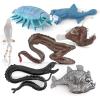 imageLiberty Imports 7 PCS Deep Sea Creatures Mini Figurines Set  Prehistoric Ocean Plastic Ancient Marine Animal Figures Party Decoration Montessori Toys for Kids Toddlers