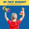 imageKids Exercise Weight Set  3in1 Adjustable Workout Toy Equipment for Children Pretend Play Exercise  Toddler Beginner Gym Fitness Weightlifting and Powerlifting Dumbbell Barbell Kettlebell
