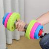 imageKids Exercise Weight Set  3in1 Adjustable Workout Toy Equipment for Children Pretend Play Exercise  Toddler Beginner Gym Fitness Weightlifting and Powerlifting Dumbbell Barbell Kettlebell