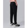 image3 Pack Boys Lightweight Jogger Pants Youth Athletic Sweatpants Kids Toddlers Clothes ApparelBlack