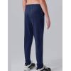 image3 Pack Boys Lightweight Jogger Pants Youth Athletic Sweatpants Kids Toddlers Clothes ApparelNavy