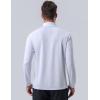 image3 Pack Dry Fit Long Sleeve Polo Shirts for Men Athletic Collared Golf TShirts Performance TopsSet 1