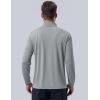 image3 Pack Dry Fit Long Sleeve Polo Shirts for Men Athletic Collared Golf TShirts Performance TopsSet 2