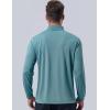 image3 Pack Dry Fit Long Sleeve Polo Shirts for Men Athletic Collared Golf TShirts Performance TopsSet 3