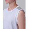 image5 Pack Boys Athletic Tank Tops Dry Fit Sleeveless Shirts Youth Kids Performance Workout ClothesGrayBlackWhiteTeal BlueGradient Red