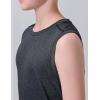 image5 Pack Boys Athletic Tank Tops Dry Fit Sleeveless Shirts Youth Kids Performance Workout ClothesGrayNavyBlackCharcoalLight Gray