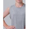 image5 Pack Boys Athletic Tank Tops Dry Fit Sleeveless Shirts Youth Kids Performance Workout ClothesGrayNavyBlackCharcoalLight Gray