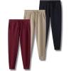 Black/Khaki/Maroon