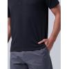image3Pack Mens Casual Henley Shirts  Comfort Soft Stretch Tees Relaxed Fit 3Button Summer TShirtsBlackKhakiNavy Blue