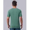 image3Pack Mens Casual Henley Shirts  Comfort Soft Stretch Tees Relaxed Fit 3Button Summer TShirtsGrayBlueOlive