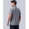 image3Pack Mens Golf Shirt Performance Sport Short Sleeve Moisture Wicking Dry Fit Golf Polo Active Shirts for MenGrayNavyBlack