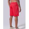 image5 Pack Mens Athletic Shorts 9quot Mesh Basketball Shorts Men Active Gym Shorts with PocketsBlackPurpleRedGreenDeep Royal