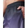 image5 Pack Mens Athletic Shorts 9quot Mesh Basketball Shorts Men Active Gym Shorts with PocketsGradient GrayBlueRedNavyBlack