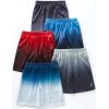 image5 Pack Mens Athletic Shorts 9quot Mesh Basketball Shorts Men Active Gym Shorts with PocketsGradient GrayBlueRedNavyBlack
