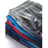 image5 Pack Mens Athletic Shorts 9quot Mesh Basketball Shorts Men Active Gym Shorts with PocketsGradient GrayBlueRedNavyBlack
