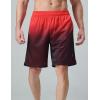 image5 Pack Mens Athletic Shorts 9quot Mesh Basketball Shorts Men Active Gym Shorts with PocketsGradient GrayBlueRedNavyBlack