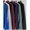 imageLiberty Imports 3Pack Mens QuarterZip Pullover Lightweight Long Sleeve Athletic Jackets Performance Workout Running ShirtsBlackGrayNavy