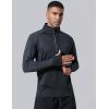 imageLiberty Imports 3Pack Mens QuarterZip Pullover Lightweight Long Sleeve Athletic Jackets Performance Workout Running ShirtsBlackGrayNavy
