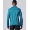 imageLiberty Imports 3Pack Mens QuarterZip Pullover Lightweight Long Sleeve Athletic Jackets Performance Workout Running ShirtsBlueGrayBlack