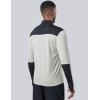 imageLiberty Imports 3Pack Mens QuarterZip Pullover Lightweight Long Sleeve Athletic Jackets Performance Workout Running ShirtsGrayKhakiBlue