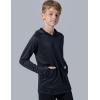 imageLiberty Imports 3Pack Youth Boys Teen DryFit Hoodies Long Sleeve Athletic Pullover Sweatshirts Lightweight ActivewearHeather GrayBlackNavy