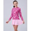 imageLiberty Pro 2 Pack Girls Rash Guard Two Piece Bathing Suit Long Sleeve Swimsuit  Toddler Swimwear with Skirts Shorts 3T12YSet 2